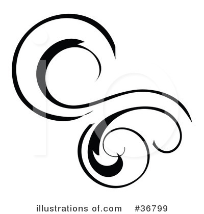 Royalty-Free (RF) Scroll Clipart Illustration by OnFocusMedia - Stock Sample #36799