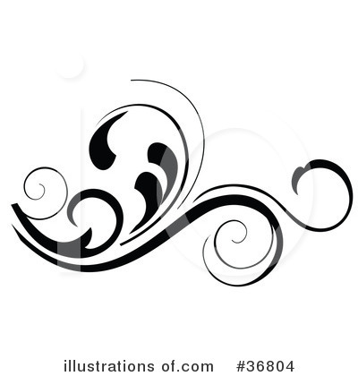 Royalty-Free (RF) Scroll Clipart Illustration by OnFocusMedia - Stock Sample #36804