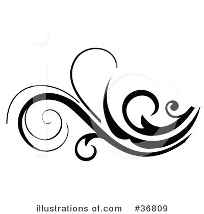 Royalty-Free (RF) Scroll Clipart Illustration by OnFocusMedia - Stock Sample #36809