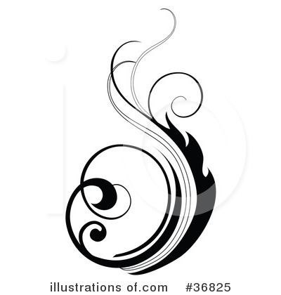 Royalty-Free (RF) Scroll Clipart Illustration by OnFocusMedia - Stock Sample #36825
