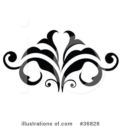 Royalty-Free (RF) Scroll Clipart Illustration by OnFocusMedia - Stock Sample #36826