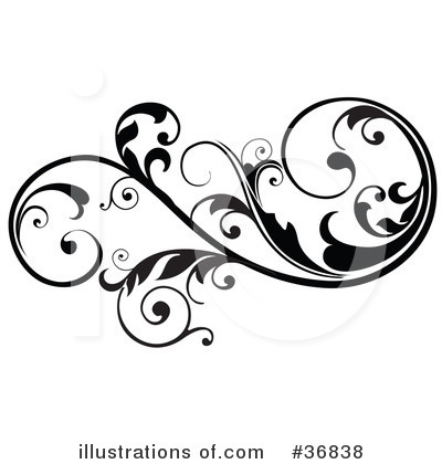 Royalty-Free (RF) Scroll Clipart Illustration by OnFocusMedia - Stock Sample #36838