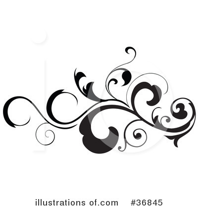 Royalty-Free (RF) Scroll Clipart Illustration by OnFocusMedia - Stock Sample #36845