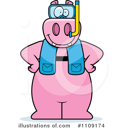 Royalty-Free (RF) Scuba Clipart Illustration by Cory Thoman - Stock Sample #1109174