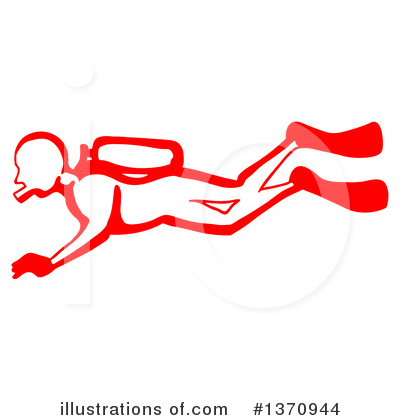 Diving Clipart #1370944 by LaffToon
