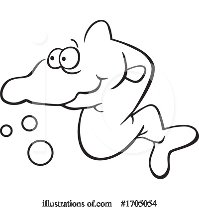 Royalty-Free (RF) Sea Creature Clipart Illustration by Johnny Sajem - Stock Sample #1705054
