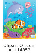 Sea Life Clipart #1114853 by visekart