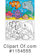 Sea Life Clipart #1154555 by visekart