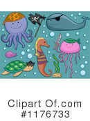 Sea Life Clipart #1176733 by BNP Design Studio