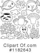 Sea Life Clipart #1182643 by visekart