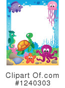 Sea Life Clipart #1240303 by visekart