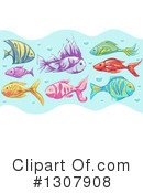 Sea Life Clipart #1307908 by BNP Design Studio