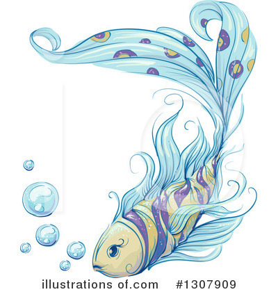 Royalty-Free (RF) Sea Life Clipart Illustration by BNP Design Studio - Stock Sample #1307909