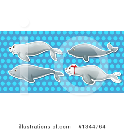 Sea Lion Clipart #1344764 by Graphics RF