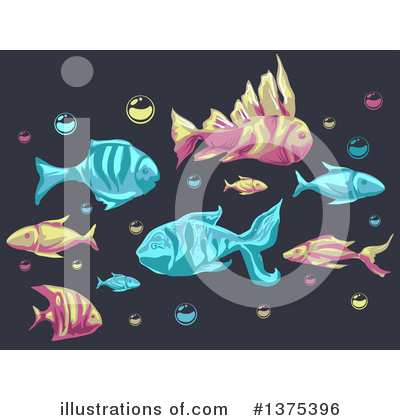 Royalty-Free (RF) Sea Life Clipart Illustration by BNP Design Studio - Stock Sample #1375396