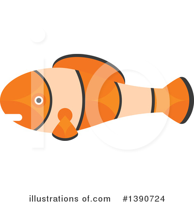 Clownfish Clipart #1390724 by Vector Tradition SM