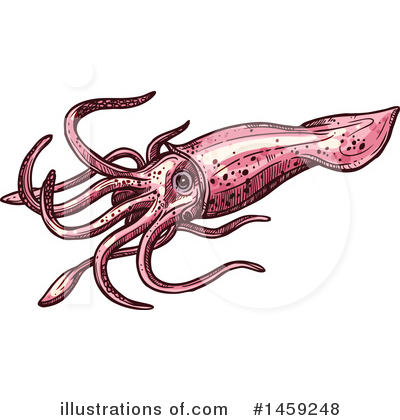 Royalty-Free (RF) Sea Life Clipart Illustration by Vector Tradition SM - Stock Sample #1459248