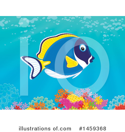 Royalty-Free (RF) Sea Life Clipart Illustration by Alex Bannykh - Stock Sample #1459368