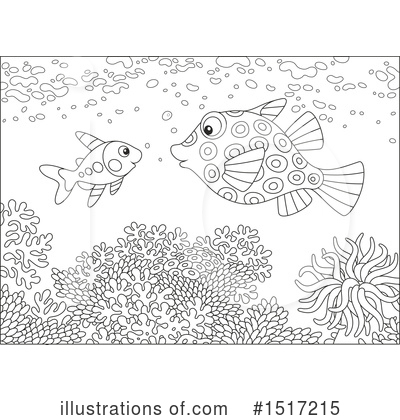 Royalty-Free (RF) Sea Life Clipart Illustration by Alex Bannykh - Stock Sample #1517215