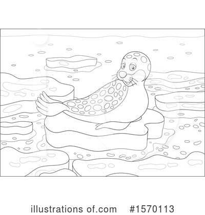 Royalty-Free (RF) Sea Life Clipart Illustration by Alex Bannykh - Stock Sample #1570113