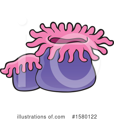 Sea Anemone Clipart #1580122 by visekart