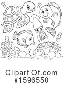 Sea Life Clipart #1596550 by visekart