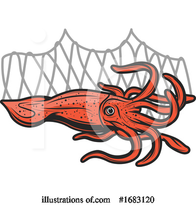 Royalty-Free (RF) Sea Life Clipart Illustration by Vector Tradition SM - Stock Sample #1683120