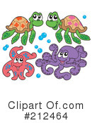 Sea Life Clipart #212464 by visekart