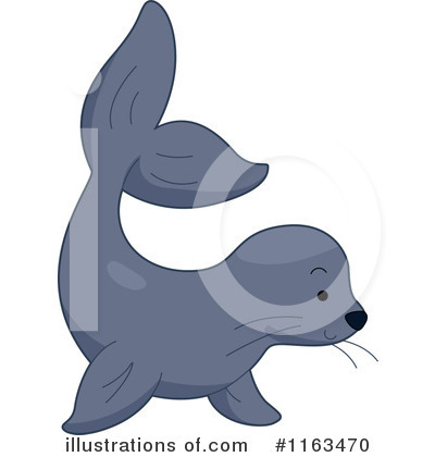 Sea Lion Clipart #1163470 by BNP Design Studio
