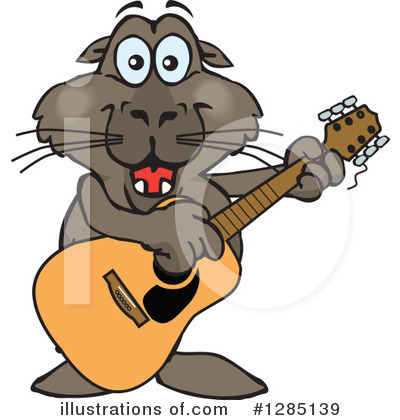 Royalty-Free (RF) Sea Lion Clipart Illustration by Dennis Holmes Designs - Stock Sample #1285139