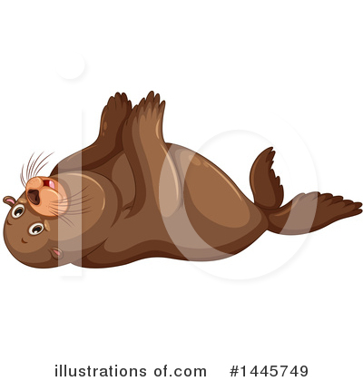 Sea Lion Clipart #1445749 by Graphics RF