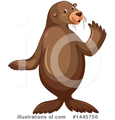 Sea Lion Clipart #1445750 by Graphics RF