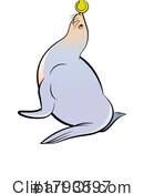 Sea Lion Clipart #1793597 by Lal Perera