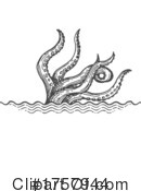 Sea Monster Clipart #1757944 by Vector Tradition SM