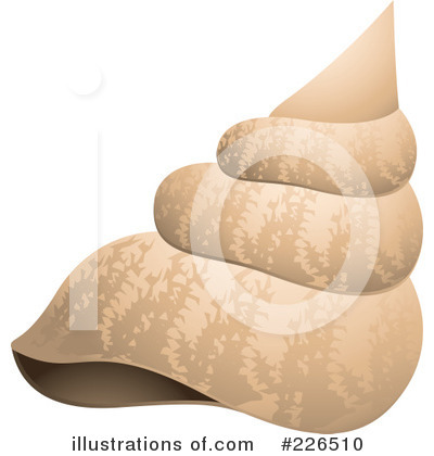 Royalty-Free (RF) Sea Shell Clipart Illustration by TA Images - Stock Sample #226510