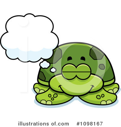 Royalty-Free (RF) Sea Turtle Clipart Illustration by Cory Thoman - Stock Sample #1098167
