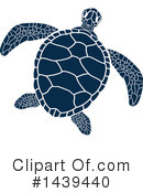 Sea Turtle Clipart #1439440 by Vector Tradition SM