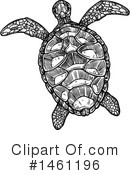 Sea Turtle Clipart #1461196 by Vector Tradition SM