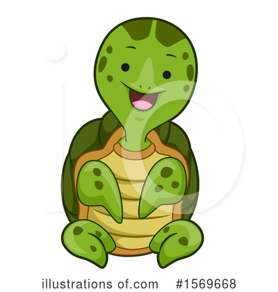 Sea Turtle Clipart #1569668 by BNP Design Studio