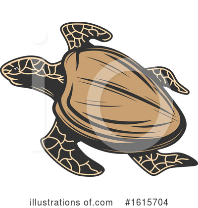 Turtle Clipart #1615704 by Vector Tradition SM