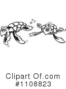Sea Turtles Clipart #1108823 by Dennis Holmes Designs