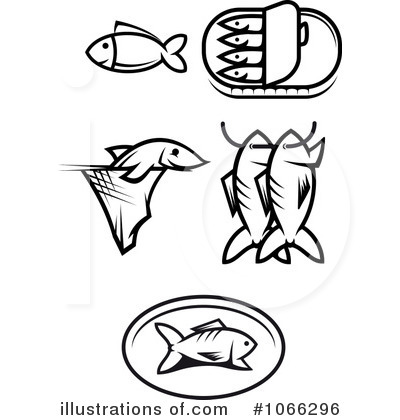 Royalty-Free (RF) Seafood Clipart Illustration by Vector Tradition SM - Stock Sample #1066296