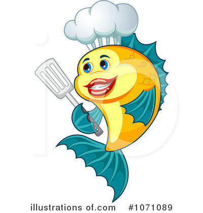 Royalty-Free (RF) Seafood Clipart Illustration by Vector Tradition SM - Stock Sample #1071089