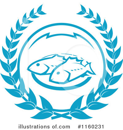 Royalty-Free (RF) Seafood Clipart Illustration by Vector Tradition SM - Stock Sample #1160231