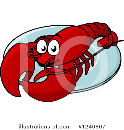 Royalty-Free (RF) Seafood Clipart Illustration by Vector Tradition SM - Stock Sample #1240807
