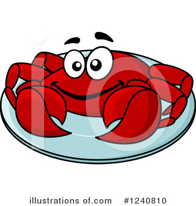 Royalty-Free (RF) Seafood Clipart Illustration by Vector Tradition SM - Stock Sample #1240810