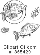 Seafood Clipart #1365429 by Vector Tradition SM