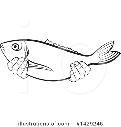 Seafood Clipart #1429246 by Lal Perera