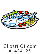 Seafood Clipart #1434126 by LaffToon