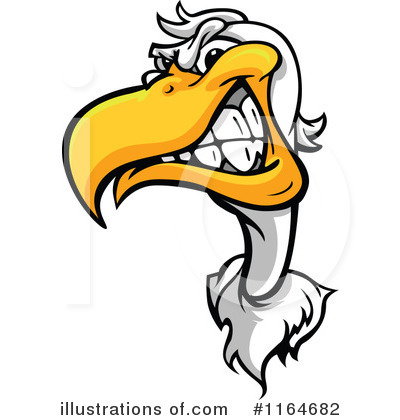 Royalty-Free (RF) Seagull Clipart Illustration by Chromaco - Stock Sample #1164682
